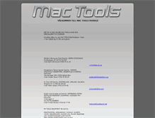 Tablet Screenshot of mactools.se